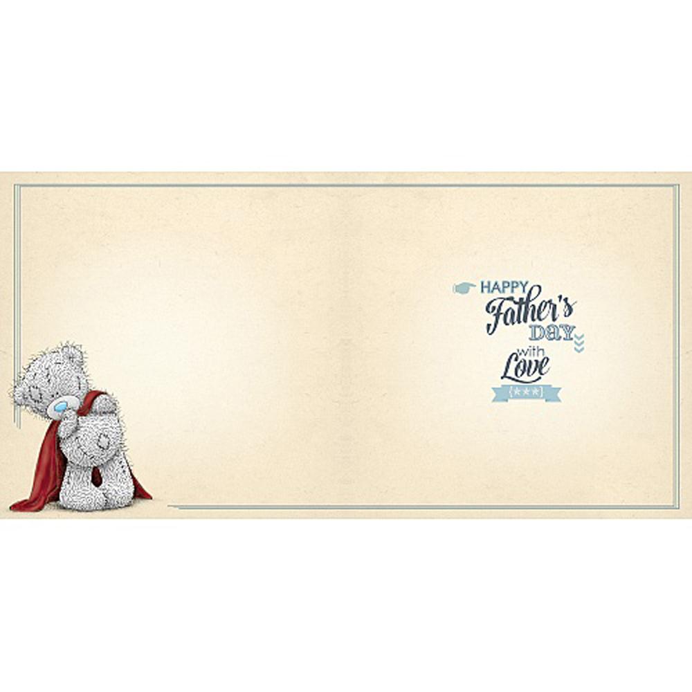 Super Dad Me to You Bear Father's Day Card Extra Image 1